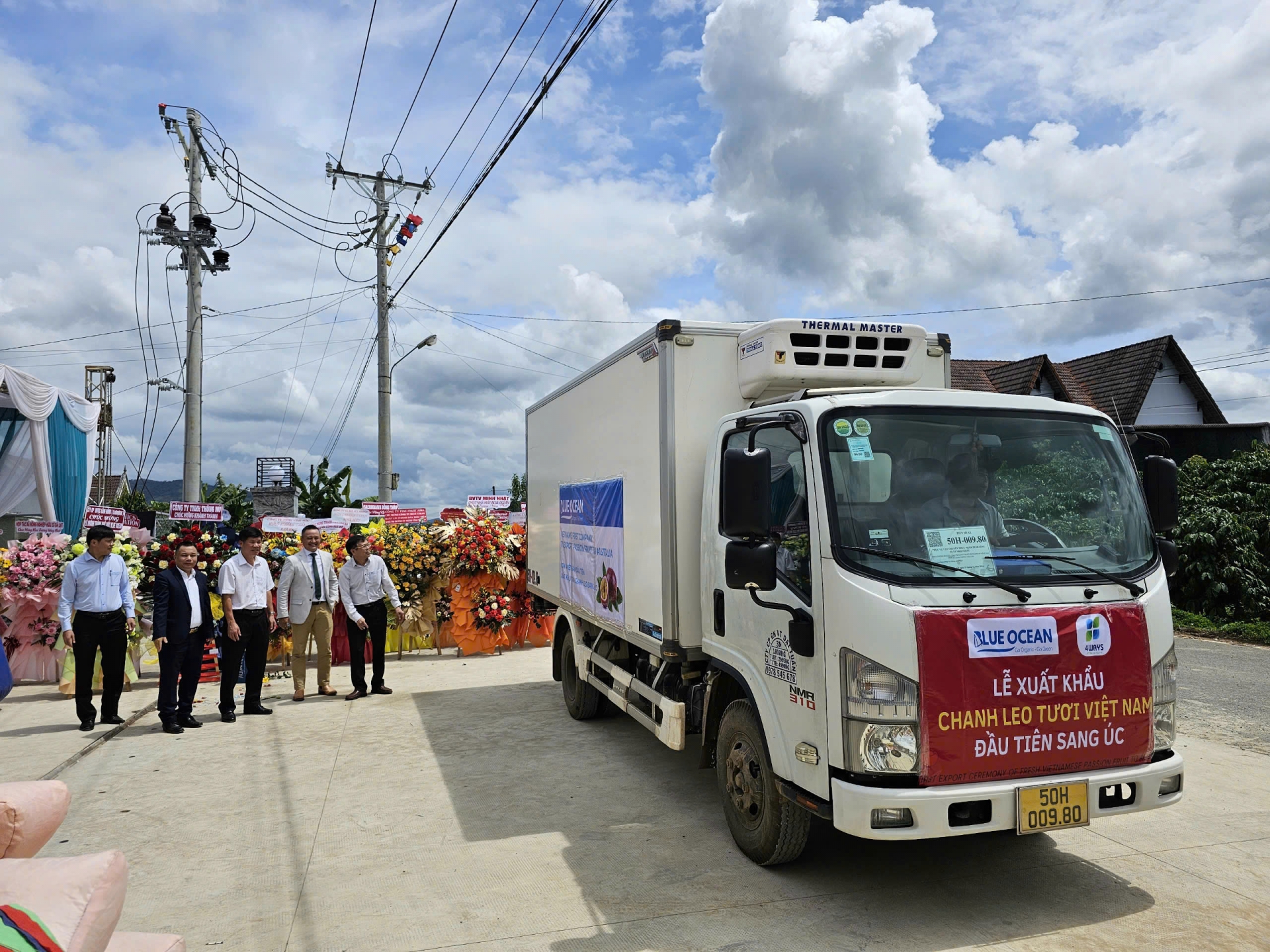 Blue Ocean JSC chính thức xuất khẩu 1,5 tấn chanh leo sang Australia và trở thành đơn vị đầu tiên xuất khẩu mặt hàng này sang Australia.